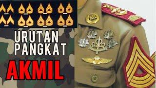 Masuk AKMIL Inilah Urutan Pangkat di Akademi Militer Indonesia