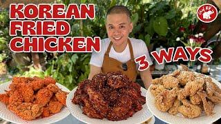 CHEF RVs KOREAN FRIED CHICKEN 3 WAYS