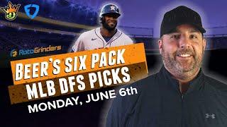 DRAFTKINGS & FANDUEL MLB PICKS TODAY 6-6-22  The Daily Fantasy 6 Pack