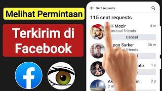 Cara melihat permintaan pertemanan yang dikirim ke teman yang belum di konfirmasi di fb