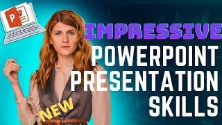 How to build PowerPoint presentation skills tutorial for students beginners professionals  in 2022