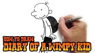 How to Draw Greg Heffley - Diary of a Wimpy Kid