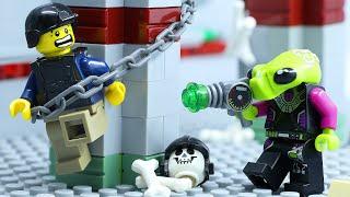 LEGO Land  Lego Escape Alien Invasion Attack Special Lego Wall  Lego Stop Motion