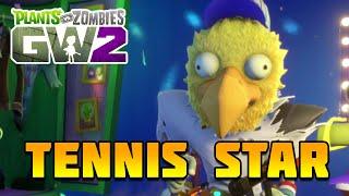 Plants vs Zombies Garden Warfare 2 - BEST ALL STAR? Tennis Star Gameplay