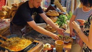 Krakow Street Food. Polish Traditional Street Food