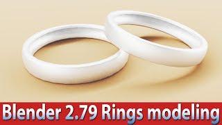 blender 2 79 rings modeling