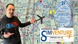 Plan Your Flight Into Oshkosh SimVenture 2023 by PilotEdge