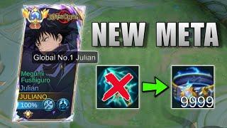 THE UNKILLABLE DEMON KING BEST JULIAN TANK BUILD IS HERE new meta - MLBB