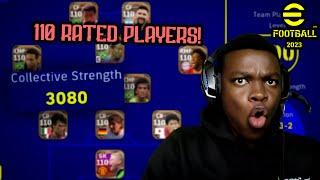 OMG 110 RATED PLAYERS I PLAYED AN HACKER IN eFOOTBALL