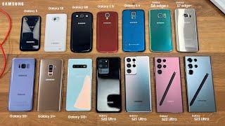 EVERY Samsung Galaxy S Comparison Galaxy S1 - S23 Ultra