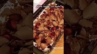 black forest ice cream #blackforest  #shortvideo  #viralshorts  #icecreamrecipe