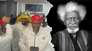 PYRATES CONFRATERNITY CELEBRATES PROF WOLE SOYINKA AT HIS 90TH BIRTHDAY CELEBRATION IN ABEOKUTA