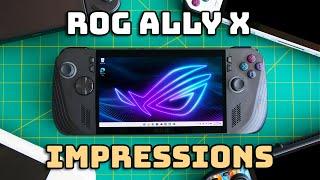 ROG Ally X 5 Upgrades 2 Downgrades