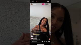 Joseline Hernandez on Instagram live talks about getting arrested and The Shaderoom