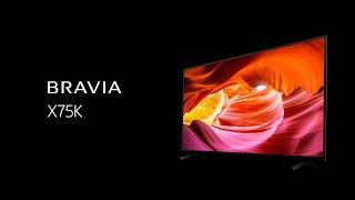 Sony BRAVIA X75K 4K HDR TV Google Assistant  Kids Profile  X-Protection PRO