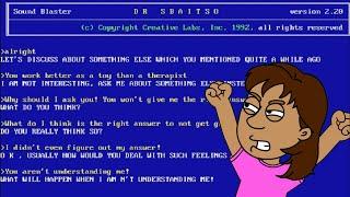 Dora talks to Dr. Sbaitso