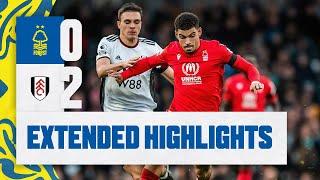 EXTENDED HIGHLIGHTS  FULHAM 2-0 NOTTINGHAM FOREST  PREMIER LEAGUE