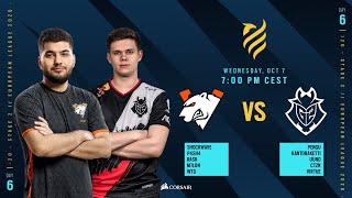 G2 Esports vs Virtus.Pro  Rainbow Six European league 2020 - Stage 2 - Playday #6