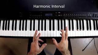 Basic Intervals 3rds Minor and Major -- Music Theory 101