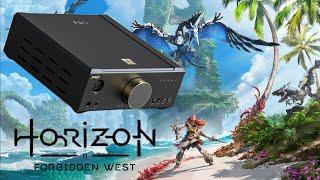 HORIZON  FORBIDDEN WEST - цап усилитель Fiio k9 PRO + Наушники Fiio FT5 Тестирую звук в играх