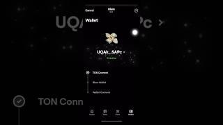 How to connect your Tonkeeper wallet to Blum #Blum #telegram #Tonkeeper #withdraw #Airdrop