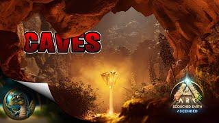 ARK ASA Cave Locations Scorched Earth