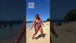 Waving Waves of Beauty Enchanting Sensation of BBW Rocking on the Beach #shorts