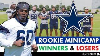 Dallas Cowboys Rookie Minicamp Winners & Losers Ft. Tyler Guyton Cooper Beebe Mike Hohensee  2024