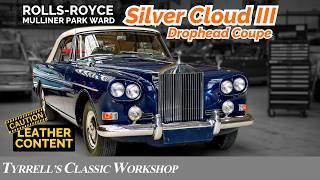 Expert Connolly Leather Restoration - Rolls-Royce Silver Cloud III   Tyrrells Classic Workshop