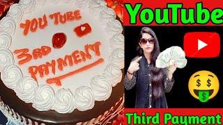 My Third Payment From YouTube  YouTube Payment  3rd YouTube Income  My YouTube Earning Revealed