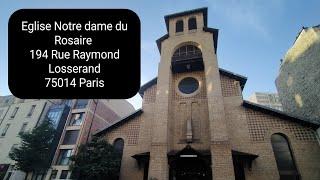 Eglise Notre dame du Rosaire 194 Rue Raymond Losserand 75014 Paris