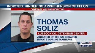 Man indicted accused of hiding inmate who stole transport vehicle