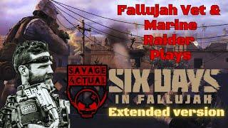 Six Days in Fallujah- Gameplay with Commentary Fallujah Vet & Marine Raider