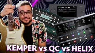 Kemper vs Quad Cortex vs Helix you cant tell the difference