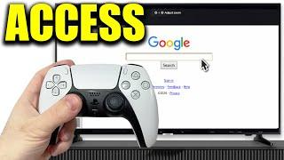 How To Use Google On PS5 Web Browser - 2024