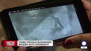 Three Midvale businesses broken into overnight