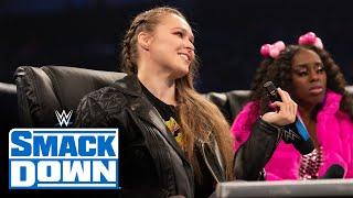 Ronda Rousey agrees to compete with one arm tied at Elimination Chamber SmackDown Feb. 18 2022