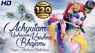 ACHYUTAM KESHAVAM KRISHNA DAMODARAM  VERY BEAUTIFUL SONG - POPULAR KRISHNA BHAJAN  FULL SONG 