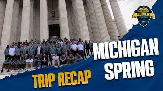 Michigan Football spring trip recap