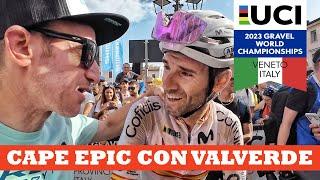 A la Cape Epic con Alejandro Valverde  Mundial Gravel Italia 2023  Ibon Zugasti