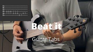 Beat it by Michael Jackson  Guitar Tabs