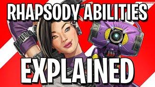 Rhapsody Apex Legends Mobile ALL Abilities Explained