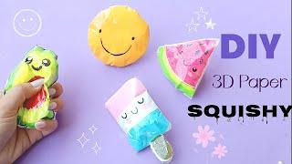 3d paper squishy Toys  DIY Kawaii Squishy  MAKE COOL SQUISHY EASY  Paper squishy #Shorts
