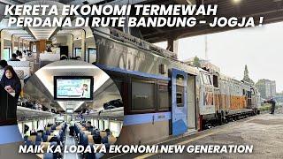 KERETA EKONOMI TERMEWAH BANDUNG - JOGJA‼️Naik KA Lodaya New Generation Paling Worth It