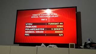 Trt1 Maç Yayınlarında Kapanması Sorunu - Trt 1 Yeni Frekans Ekleme