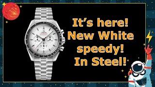 It’s here The New Steel on Steel - White Dial - Speedmaster Saphire Sandwich