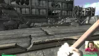 Мили Хард Fallout 3 под МОДами #11 Хардкор и жесть. Долгая дорога до Мегатонны.