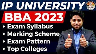 IP University BBA Admission Process 2023Entrance exam syllabus Pattern complete Details