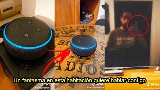 EL Perturbador VIDEO de ALEXA Hablando con FANTASMAS que está ATERRANDO a TODO TikTok  EL CASO DE M