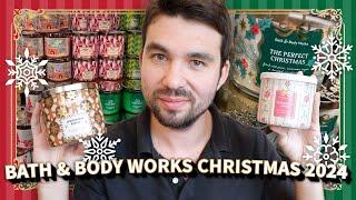 NEW CHRISTMAS Candles 2024 Haul – Bath & Body Works